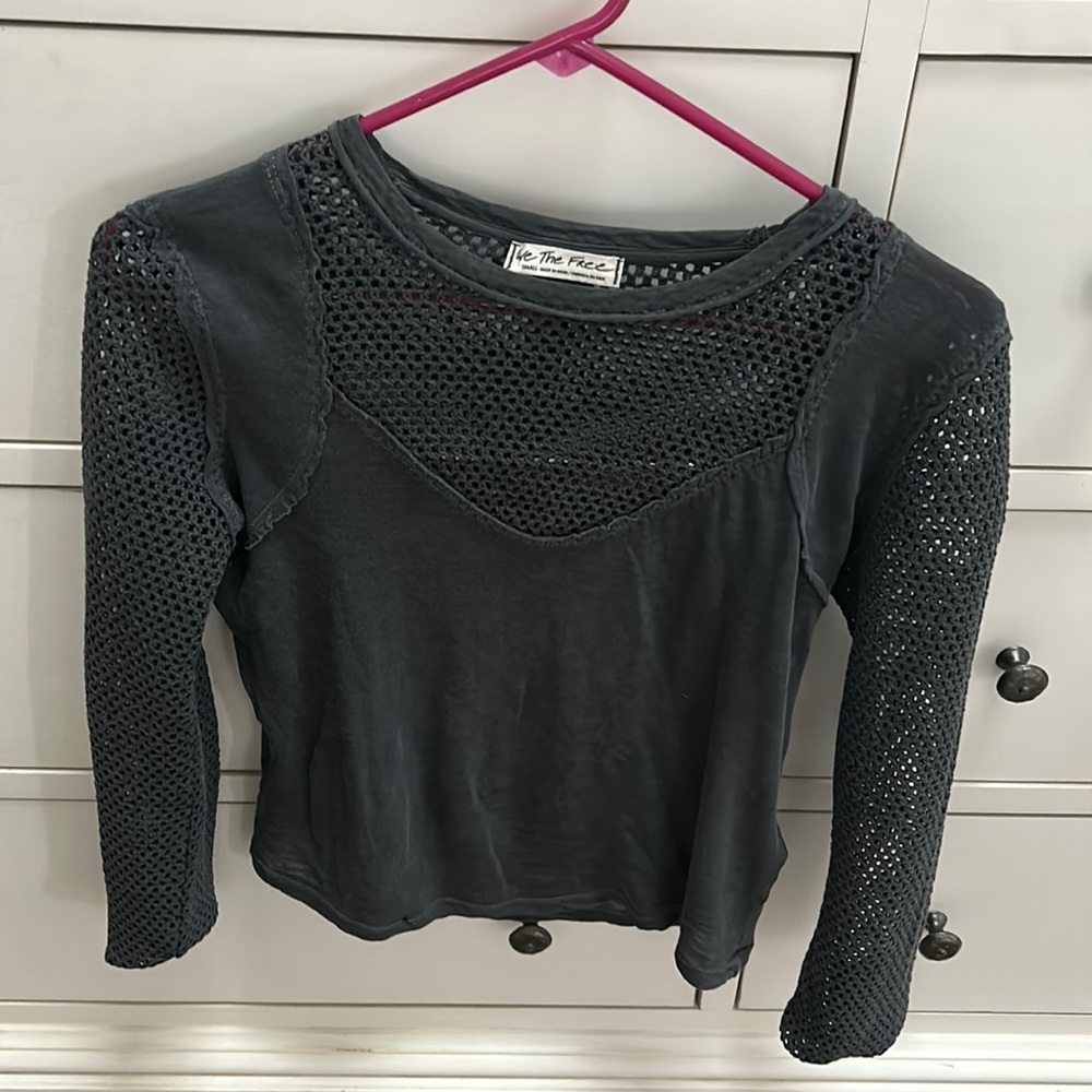 Long sleeved Free People Top
